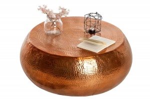 MASUTA DE CAFEA 80CM, ORIENT, COD 38395, CUPRU, DESIGN MODERN - Img 6