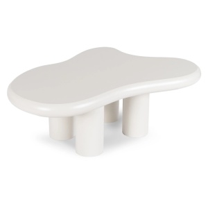 MASUTA DE CAFEA, ARTIM MEBLE, REALIZAT DIN MDF, CULOARE ALBA, STIL MODERN - Img 3