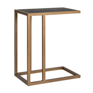 MASUTA DE CAFEA BLACKBONE, 7373, CONFECTIONAT DIN METAL SI FURNIR DE STEJAR, STIL MODERN
