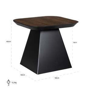 MASUTA DE CAFEA BONVOY MARO, 8817, CONFECTIONATA DIN FURNIR DE STEJAR, STIL MODERN - Img 4