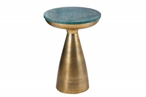 MASUTA DE CAFEA, ELEMENTS 40CM, DIN METAL SI MARMURA, VERDE - Img 6