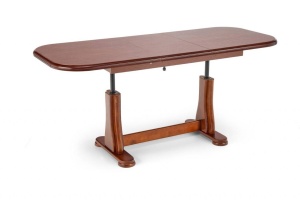 MASUTA DE CAFEA EXTENSIBILA TYMON 2, CASTAN, DIN MDF FURNIRUIT SI LEMN MASIV, STIL MODERN, HALMAR - Img 2