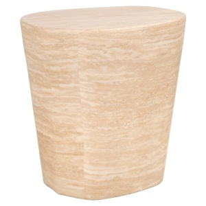 MASUTA DE CAFEA FICTUS BEJ, 8677, CONFECTIONATA DIN TRAVERTIN ARTIFICIAL, STIL MODERN