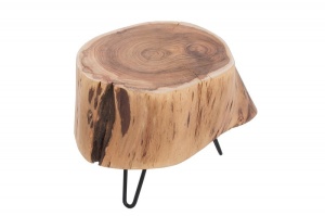 MASUTA DE CAFEA GOA 38608 DIN LEMN MASIV DE SALCAM DESIGN RUSTIC - Img 6