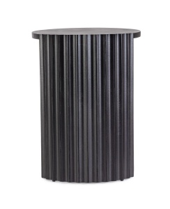 MASUTA DE CAFEA ORISSA 50 NEAGRA, CONFECTIONATA DIN LEMN MASIV DE MANGO, STIL MODERN - Img 3
