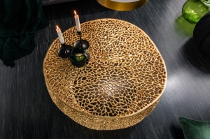 MASUTA DE CAFEA, STIL MODERN UNICAT, LEAF AURIE 80CM, COD 38940 - Img 2