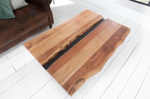 MASUTA LIVING, AMAZONAS 120CM, COD 38334, LEMN MASIV, DESIGN RUSTIC - Img 3