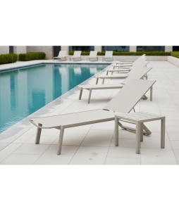 MASUTA PENTRU PISCINIA DIN ALUMINIU AZURA, CULOARE BEJ, PENTRU UZ COMERCIAL, ARTIM GROUP SELECTION - Img 2