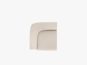 MODUL CANAPEA MILEY, BEJ, CU TAPITERIE DIN TEXTIL BOUCLE BALOO, MICADONI - Img 3