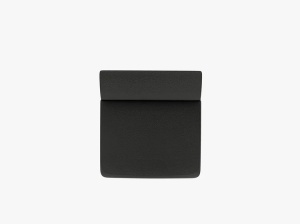 MODUL CANAPEA MILEY, CU SPATAR, NEGRU, CU TAPITERIE DIN TEXTIL BOUCLE BALOO, MICADONI - Img 3