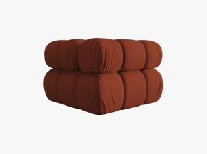 MODUL COLTAR BELLIS, CARAMIZIU, CU TAPITERIE DIN TEXTIL 3D SONIC, MICADONI - Img 4
