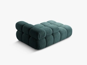 MODUL SEZLONG COLTAR BELLIS, PE STANGA, BENZINA, CU TAPITERIE DIN TETIL BOUCLE ROLF, MICADONI - Img 3