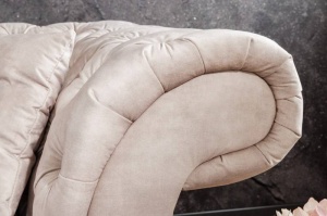 OFERTA!SOFA MODERNA, PARIS 225CM, COD 42662, DIN CATIFEA SAMPANIE, DESIGN CHESTERFIELD - Img 4