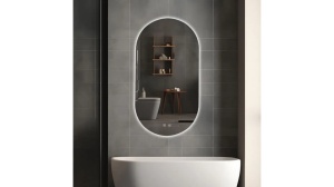 OGLINDA BAIE REA EGG, CU LED, 60x80CM, DIN STICLA, CALITATE SUPERIOARA - Img 7
