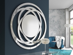 OGLINDA DECORATIVA 120CM, AROS COD 385314, DESIGN MODERN, SCHULLER - Img 3