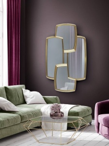 OGLINDA DECORATIVA 150CM, DORIAN, 209137, DIN STICLA SI POLIURETANE, STIL MODERN, SCHULLER