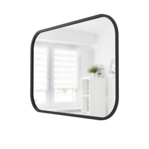 OGLINDA RECTANGULAR 24X36, NEGRU, DIN METAL SI STICLA, STIL MODERN, B2 - Img 6