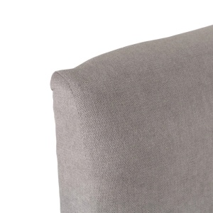 PAT 160X200CM, ARTIM MEBLE, CU SPATIU DE DEPOZITARE, REALIZAT DIN TEXTIL GRI, STIL MODERN - Img 9