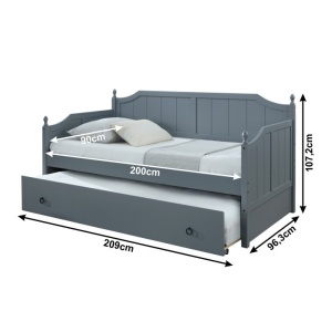PAT CU LOC SUPLIMENTAR 90X200 BAROBA STIL MODERN TK - Img 3