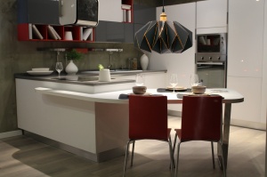PENDUL BLACK APP243-1CP, 26x45 cm, NEGRU SI AURIU, DIN METAL, STIL MODERN, TU - Img 4