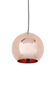 PENDUL BOLLA 20, CUPRU, DIN STICLA METALIZATA, STIL MODERN, B2
