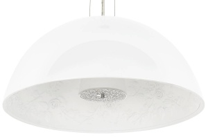 PENDUL ELEGANTE 90, ALB, DIN FIBRA DE STICLA SI OPAL, STIL MODERN, B2