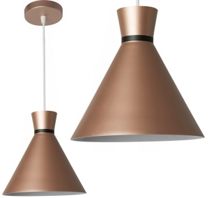 PENDUL KONA ROSE GOLD APP096-1CP, 20x120 cm, ROZ AURIU, DIN METAL, STIL MODERN, TU