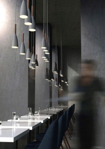 PENDUL LETIZ GRAY, 26x10/100 cm, GRI, DIN ALUMINIU DE INALTA CALITATE, STIL MODERN, TU - Img 2