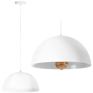 PENDUL MESA WHITE 180986, 30x105 cm, ALB, DIN OTEL SI METAL DE INALTA CALITATE, STIL MODERN, TU