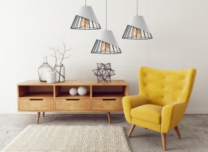 PENDUL METAL GREY APP229-1CP, 26x22 cm, GRI SI NEGRU, DIN METAL, STIL MODERN, TU - Img 3