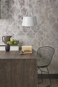 PENDUL METAL WHITE APP422-1CP, 30x29 cm, ALB, DIN METAL, STIL MODERN, TU - Img 4