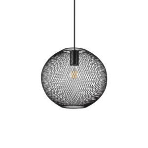 PENDUL NET SP1 D29, NEGRU, DIN METAL, STIL MODERN