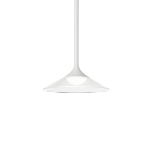 PENDUL TRISTAN SP, ALB, DIN METAL, STIL MODERN