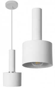 PENDUL WHITE OSTI B, 14x100 cm, ALB, DIN ALUMINIU, STIL MODERN, TU