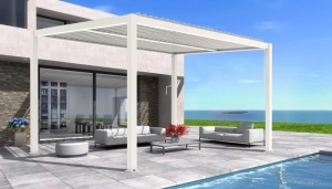 PERGOLA DE GRADINA LUX 3X4 M, ALBA