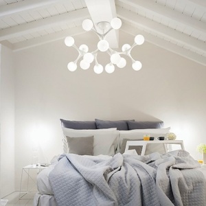 PLAFONIERA ALBA NODINO PL15 STIL MODERN IDEAL LUX