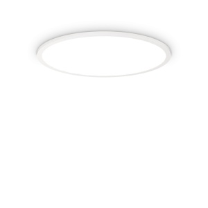 PLAFONIERA FLY SLIM PL D60, ALB, DIN ALUMINIU, STIL MODERN