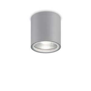PLAFONIERA GUN PL1 GRIGIO STIL MODERN IDEAL LUX