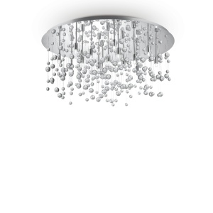 PLAFONIERA NEVE PL15, CROM, DIN METAL, STIL MODERN