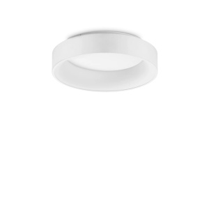 PLAFONIERA ZIGGY PL D045, ALB, DIN METAL, STIL MODERN