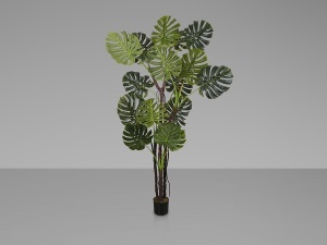 PLANTA ARTIFICIALA, MONSTERA 210CM, DIN PVC, SCHULLER