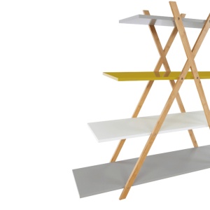 RAFT JENSEN BBP-44, BAMBUS/MULTICOLOR, DIN MDF SI BAMBUS, STIL MODERN, TK - Img 8