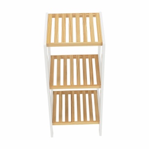 RAFT POLIVALENT TRIGO TYPE 3, ALB/NATURAL, DIN MDF SI LEMN MASIV, STIL MODERN, TK - Img 5