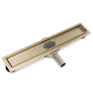 RIGOLA DUS, REA NEO PURE MIRROR, 80 CM, GOLD, DESIGN MODERN, CALITATE SUPERIOARA, REA - Img 2