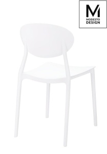 SCAUN ALB DIN POLIPROPILENA FLEX STIL MODERN B2 - Img 2