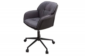SCAUN BIROU, LOUNGER, COD 40864, DIN METAL SI GRI ANTRACIT, TELESCOPIC - Img 6