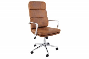 SCAUN BIROU, TRADER 106/113CM, PIELE ECO DE CALITATE, COD 41819, STIL MODERN - Img 5