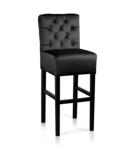 SCAUN DE BAR CHESTER 70, NEGRU/NEGRU