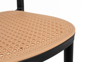 SCAUN DE BAR, COUNTRY BLACK DIN POLIPROPILENA DE CALITATE SUPERIOARA, KH - Img 2