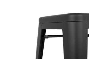 SCAUN DE BAR NEGRU HOKER TOWER 66, STIL MODERN - Img 2
